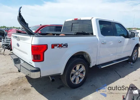 2020 Ford F-150 Lariat from USA, damaged, VIN 1FTEW1E4XLKD43901